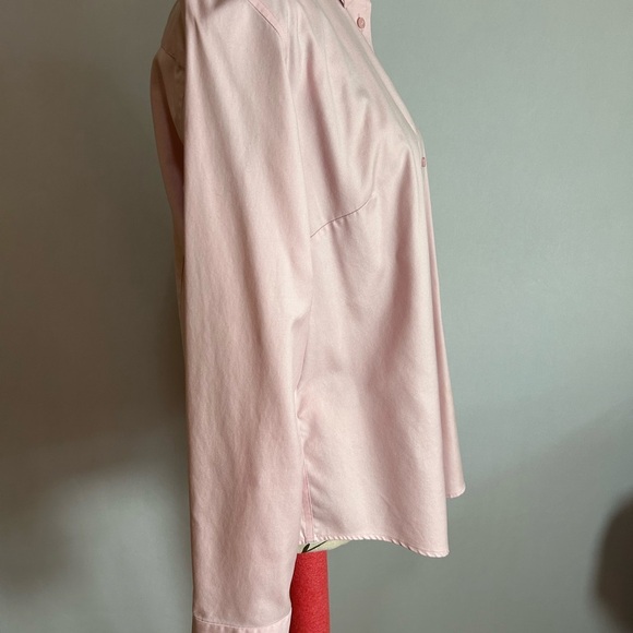 Lady Hathaway Women’s Button Down Pink Dress Shirt - Picture 2 of 5